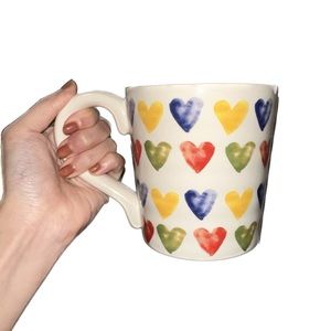 Giant heart mug